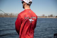 Fox River Rods Long Sleeve Red Performance Shirt