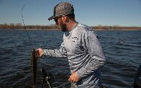 Fox River Rods Long Sleeve Grey Performance Shirt